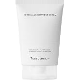 Transparent Lab Retinal Age Reverse Cream Anti-Aging Face Cream 50ml - with Encapsulated Retinal, Peptides, Bakuchiol and Hya