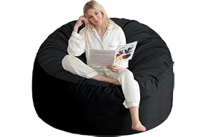 3 fot bönsäcksstol, bönsäckar med minnesskum för vuxna med fyllning, rund bönpåse soffa med fyllning ingår, bönpåsar med mjuk