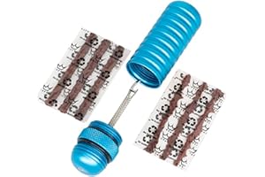 Peaty's Tubeless Bike Tyre Puncture Repair Plugger Kit - For MTB, Road & XC Bicycle Tyres - Unique Single-Sided Fork, For Rapid Puncture Repair To Fix Punctures Fast - 3x 3mm & 1.5mm Plugs