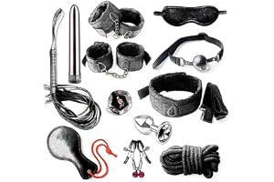 Bdsm Rem Justerbar Inomhus TräNing TillbehöR 12-Delars UppsäTtning, Hem Gym TräNingsutrustning FöR Hela Kroppen TräNingar, Par GåVa - Q