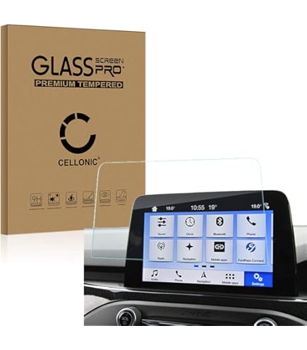 BROTECT Glas Screen Protector Ford Fiesta ST SYNC 3 - 9H Hardheid