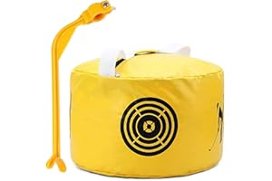 AMRTA Golf Smash Bag Impact Power with Swing Training Motion Posture Correction Tools Set, Golf Hitting Bag with Elastic Rope Returning Waterproof Durable for Golf Trainers Practicing