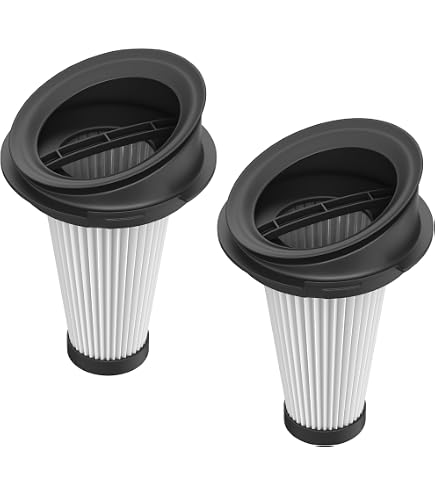 Vtizikl 2 Pcs ZR005202 Filtre pour Rowenta Aspirateur Balais X-pert 3.60 X-Pert 160 Pièce Détachées pour RH6921WO RH6933WO RH6973WO RH6985WO RH7221WO RH7233WO RH7237WO Remplacement Filtre de Rechange