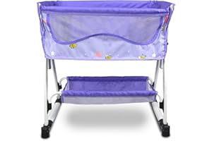 Anivia Mobili per Bambole - Letto e Altalena 18 Pollici - Viola