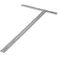Marshalltown 27 47.7/8-inch Drywall T-Square, Silver,Black
