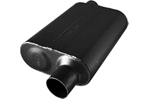 Flowmaster 8042543 40 Series Muffler 409S - 2.50 Offset IN / 2.50 Offset OUT - Aggressive Sound