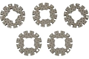 PUUPAA Lot de 5 adaptateurs de tige de scie oscillante - Adaptateur de verrouillage étoile universel - Outil multifonction