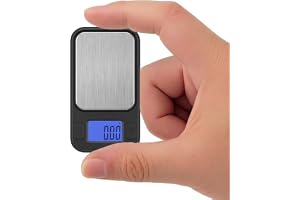 Diyife precisionsvåg 0,01 g/200 g, 8 olika viktenheter, med förvaringslåda