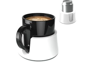 HIT PRODUCTS TableCoaster - Il portabevande ideale antigoccia (bianco ghiaccio)