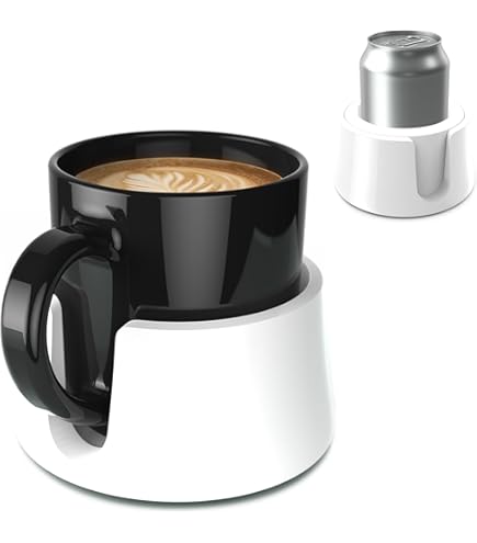 Porte Gobelet Boisson Bouteille à Clip, Universels Porte Gobelets Support Tasse à Café Soucoupe Clip Avec Crochet Pour Tasses Bouteilles Pour La Maison Ou Le Bureau, 1 Pièces