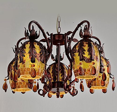 Y&amp;M Bohemian retro bedroom lamp bedroom lamp double staircase big chandelier , 30
