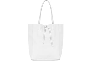 LeahWard Large Leather Hobo Shoulder Bag, Women's Genuine Italian Hand Made Handbag, Soft A4 College School Work Business Bag