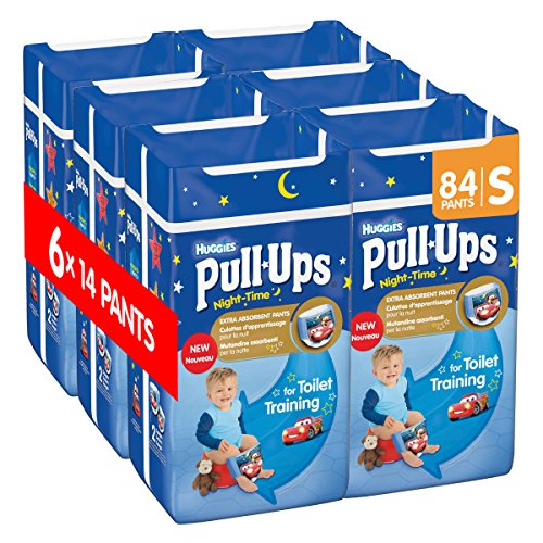 Huggies Pull Ups Night Time Potty Training Pants for Boys - Small, 84 Pants Total