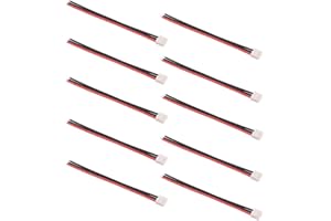 OliRC 10 pièces 10cm JST-XH 2S équilibre Plug connecteur Adaptateur Conduire Fil 22awg Silicone câble pour RC Lipo Batterie Chargeur (C122-10)