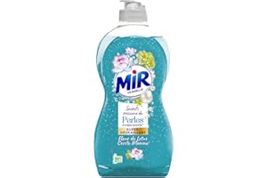Mir Vaisselle Secrets de Perles - Liquide Vaisselle (450mL) - Fleur de Lotus & Criste Marine - Vaisselle Main