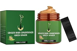 Vawolecy Ginger Hair Conditioner, Après-shampooing anti-chute Ginger, Scalp Message Conditioner, Hair Regrowth Conditioner, Ginger Hair Growth pour femmes et hommes