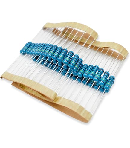 1000 Piezas Resina De 220 Ohmios Resistencia De Choque T&eacute;rmico De 1 4w 0 25w 1 4w 0 25w Cola Resistor De Pelicula Metalica