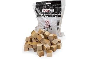 Kiln-Dried Hardwood Cubes 8KG – 100% Natural Cooking Firewood for Pizza Ovens, BBQ & Grilling | Low Smoke, High Heat, Ready to Burn
