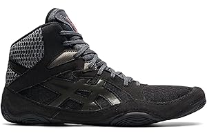ASICS Men's Snapdown 3 Wrestling Shoes, Black/Gunmetal