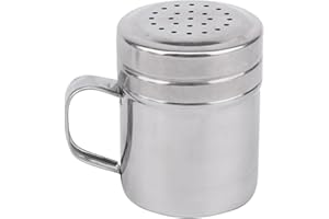 BSGZCM Sugar Shaker, Flour Shaker, Chocolate Shaker for Cappuccino, Flour Shaker for Baking, Use in for Chocolate,Cocoa,Sugar,Salt,Flour Icing Sugar Duster Spice Bottle for Kitchen Craft.