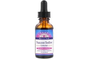Nascent Colloidal Iodine Heritage Store 1 oz Liquid