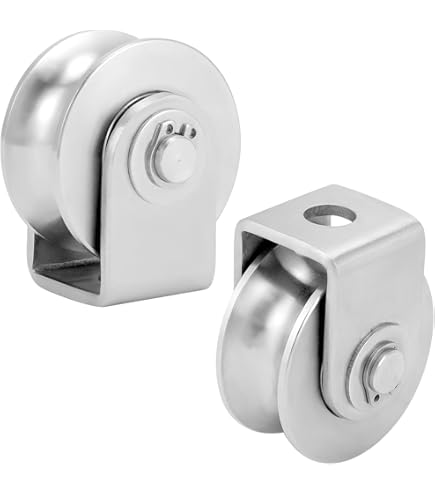 Puleggia Per Stendibiancheria In Acciaio - 39mm Con Vite M6x60mm - Foto 12