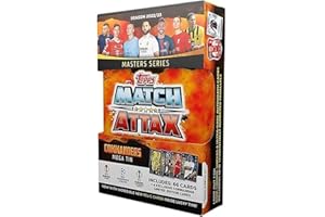 Topps Match Attax 22/23 - UEFA Champions League Football Cards | Mega Tin - Commanders (70 Cards Including 4 Exclusive Master Limited Edtions), FS0003683