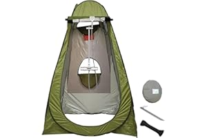 OSKOPWRC Tente de Toilette de Douche, Camping de Cabine de Douche Portable, vestiaire de Configuration instantanée, tentes d'intimité pour Plage, Camping, randonnée, Douche extérieure, Toilettes, abri