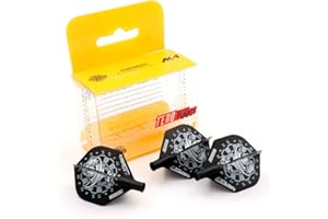 CUESOUL TERO AK4 Dart Flights Forme Standard/Slim avec Motif Attrayant, Lot de 3 pièces