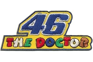 VR46 Rossi 46 Écusson thermocollant Moto Racing Moto GP VR02