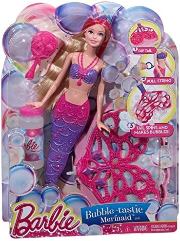 Barbie Bubble Tastic Mermaid Doll