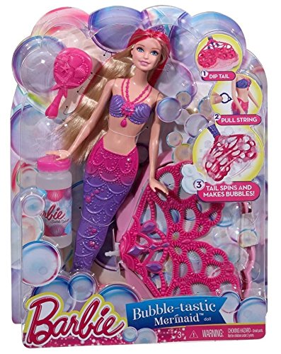 Barbie Bubble Tastic Mermaid Doll