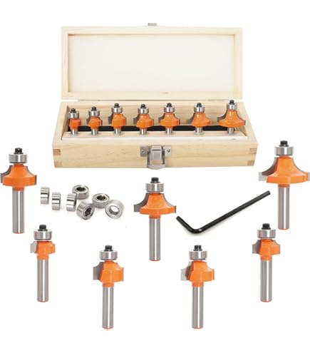 AFFIDABILE PUNTA ROUTER Smussatura A Forma Di Carburo A Forma Di V Per Tagli Pul EUR 49,70 - Foto 10