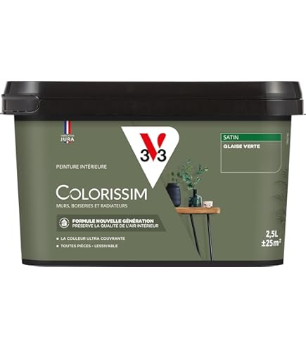 Crown Walls & Ceilings Peinture émulsion Mate Sauge Douce 2,5 L
