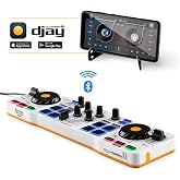 Hercules DJControl Mix &ndash; Akıllı Telefon ve Tablet İ&ccedil;in Bluetooth Kablosuz DJ Kontrol Cihazı &ndash; iOS ve Android Uyumlu &ndash; DJUCED 