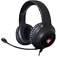 SPYCO Impulse HE-121 Gaming Headphones, 50mm Audio Driver, USB 3.5mm Audio Jack, Omnidirectional Microphone, RGB Logo, Lightw