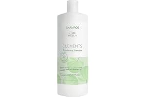 Wella Professionals Elements | Champú Renovador | Brillo y suavidad para el cabello | Sin Siliconas ni Sulfatos | Con Aloe Vera