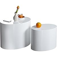 Invicta Interior 20924 Beistelltisch Division 2-er Set, weiss