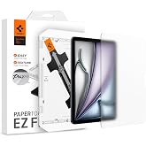 Spigen iPad Air 11" (M4 2026 / M3 2025 / M2 2024) ile Uyumlu Defter Kağıt Hissiyatlı Ekran Koruyucu Paper Touch Pro EZ Fit Şe