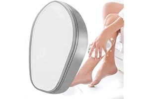 Depiladora Cristal, Hoelg Borrador de Pelo de Cristal, Herramienta de depilación de Belleza Corporal Reutilizable, depiladora Segura sin Dolor para Hombres y Mujeres
