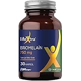 Lifextra Bromelain 30 Kaps&uuml;l