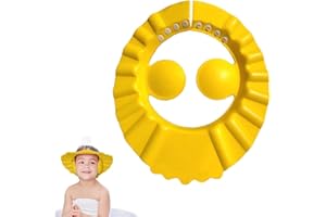 JIANYH Shower Cap for Kids, Kid Shower Cap, kids shower cap, Kid Hair Washing Shield, Kids Shower Cap Shield, Hair Washing Shampoo Shield,Let Children Bathe And Shampoo Happily And Safely