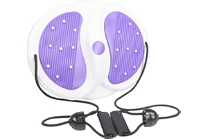 Nepfaivy Waist Sculptor Machine Twister - Enlarged Waist Twisting Disc with with Handles, Twister Exercise Equipment for Home Use, Waist Trainer Board for Women Weight Loss/Body Shaping/Foot Massage