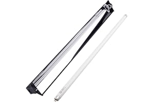 DERNORD Kit de luminaires pour reptiles T5 UVB 10.0 24 W