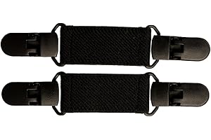 Olata Women's Elasticated Cinch Clip/Cardigan Clip for Clothing