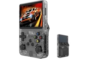 YUYQAQ 2024 Nuova console di gioco Keyboy Console di gioco portatile retrò con 128G Built-in 20000+ giochi classici, sistema Linux open source Schermo IPS da 3,5 pollici Lettore video tascabile