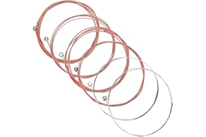 TSUWNO Premium Nylon-Saiten für Klassik-, Konzert- und Akustikgitarren - 6 Saiten Set für perfekten Klang und Spielkomfort.