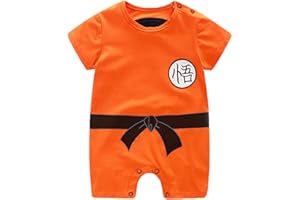 Sxkayxr - Grenouillère inspirée de Goku pour nouveau-né, garçon et fille