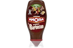 GENERIC AMORA - Sauce Barbecue Flacon Souple 285G - Lot De 4 - livraison offerte