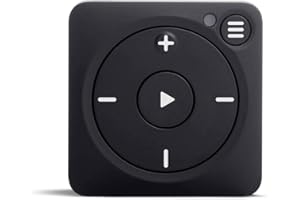 Mighty Vibe Spotify and Amazon Music Player - Bluetooth & Wired Headphones - 1,000+ Song Storage - No Phone Needed Digital Audio Player - Black